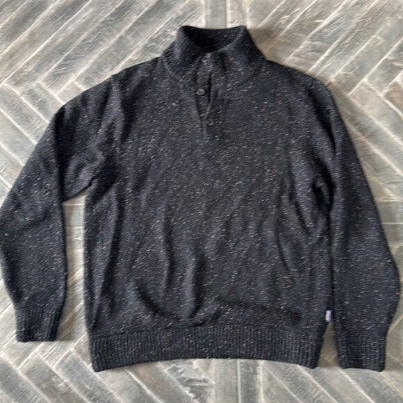 Patagonia Men’s Wool Button Neck Sweater | Size L - Picture 1 of 8